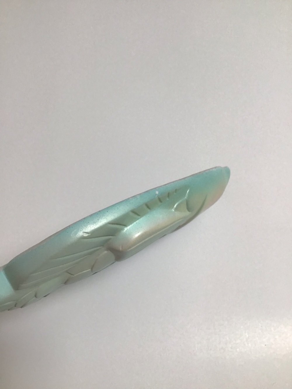 Miller Studio Chalkware Fish Bath Wall Decor Blue Green Red Lips 1960s Vintage - Picture 15 of 16